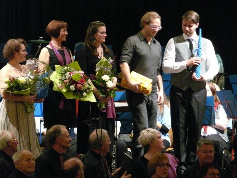 05.11.2011: Blech trifft Stimme  4. Konzert mit dem Blasmusikverein